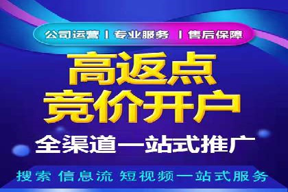 百度广告推广案例费用对比